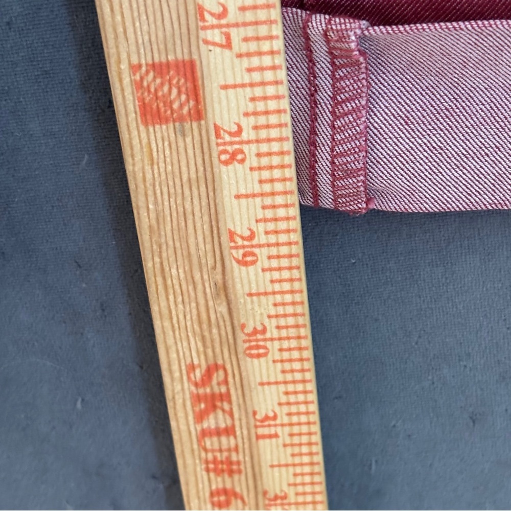prAna Kara Low Rise Ankle Jeans in Burgundy – Women’s Sz 8/29 - Picture 9 of 13